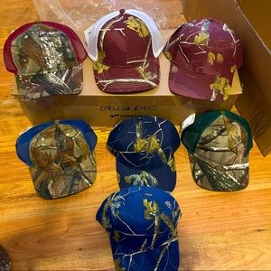 Camo and dad hats in stock!